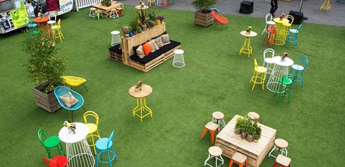 Artificial Grass for Event Venue