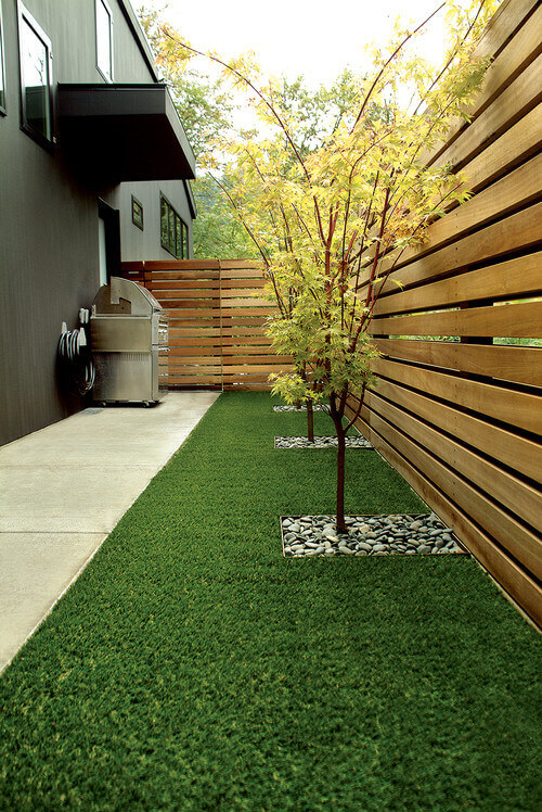 Backyard Artificial Turf Idea